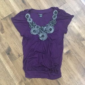 Rue21 purple shirt